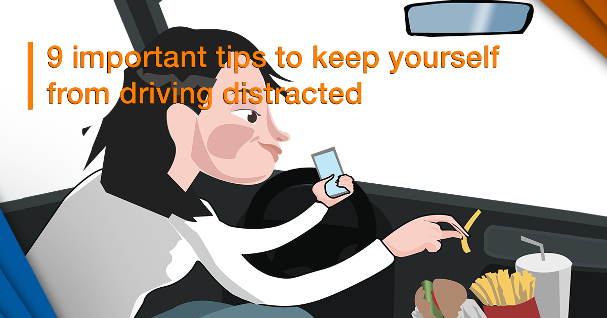 driving distracted, driving