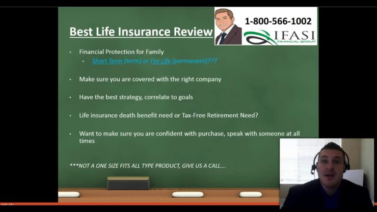 Best Life Insurance **WATCH THIS** Top Life Insurance Review