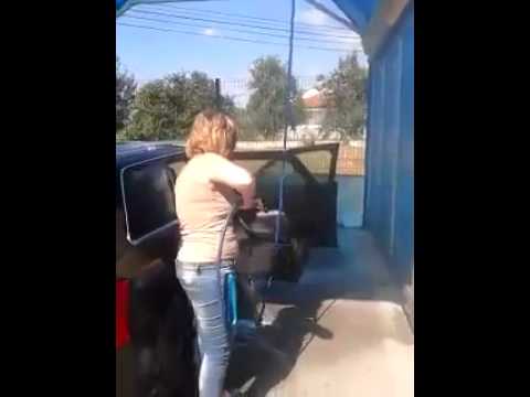 super car wash – pressure washing inside and out – funny; must see