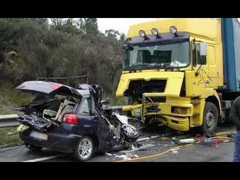Funny Car Accident Compilation New