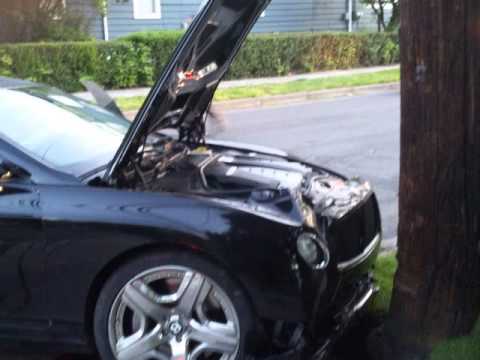 Bentley Car Crash Pictures, Accidents, Wrecks