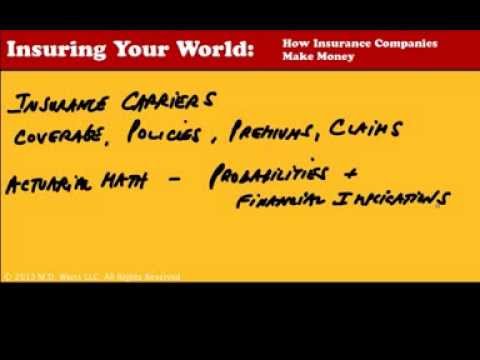 16.1 Insurance: How Insurance Companies Make Money