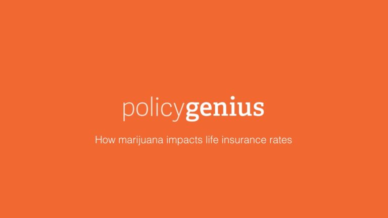 How marijuana impacts life insurance rates