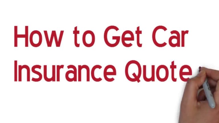How to get car insurance quote