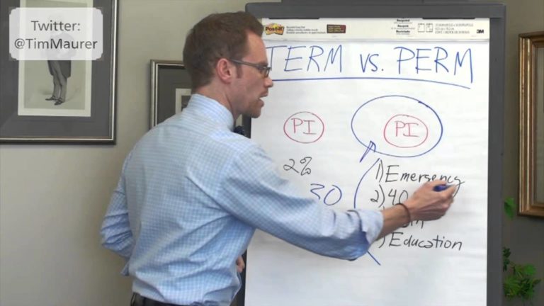 Term vs Permanent Life Insurance in 90 Seconds or Less