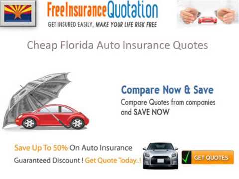 Florida Auto Insurance Company – Average Florida Car Insurance Rates