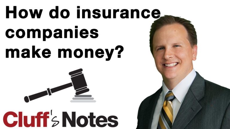 How do Insurance Companies make money?