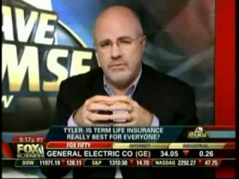 Dave Ramsey on Term Life Insurance and Whole Life Insurance