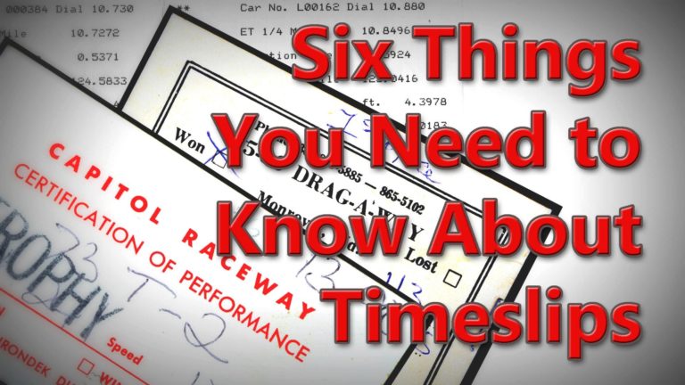 Episode 10: Six Things You Need to Know About Drag Racing Timeslips