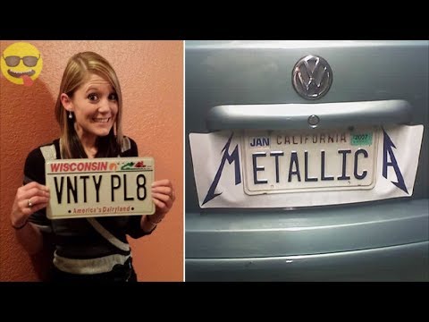 Funny And Creative License Plates