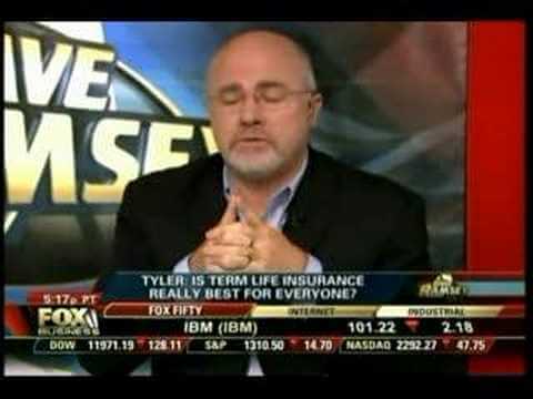 Dave Ramsey on life insurance