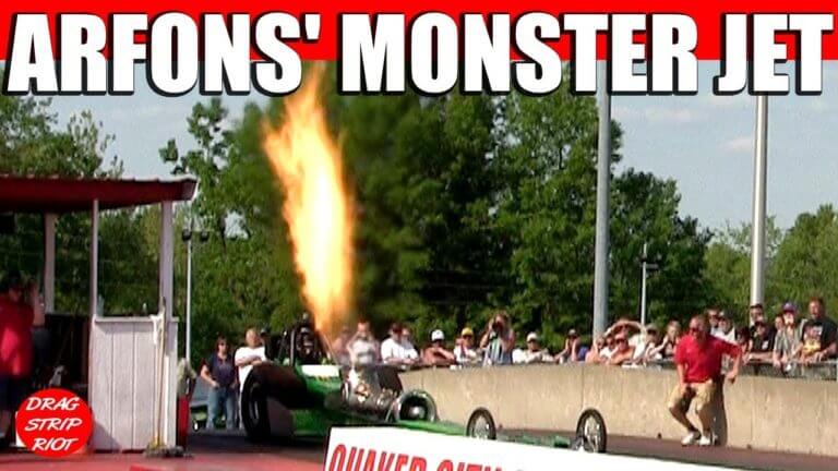 2014 Nostalgia Classic Tim Arfons Green Monster Turbine Dragster Drag Racing Videos