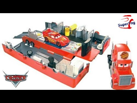 Disney Cars: Mack Truck Car Wash Playset and McQueen