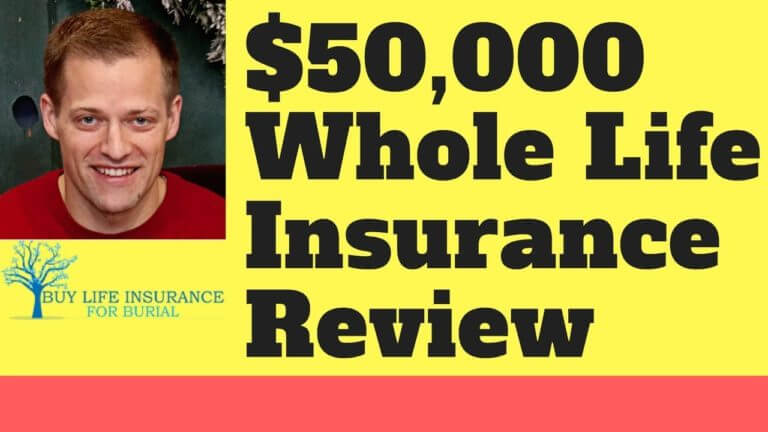 50000 Whole Life Insurance Review [Rates & Companies Revealed]
