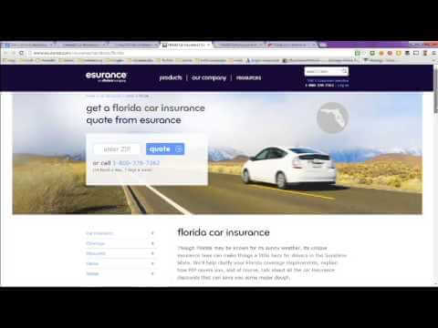 Low Cost Auto Insurance Florida Online