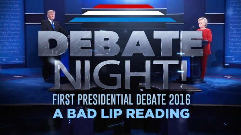 “DEBATE NIGHT!” — A Bad Lip Reading of the first 2016 Presidential Debate