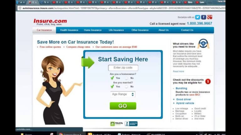 Cheap auto insurance quotes online
