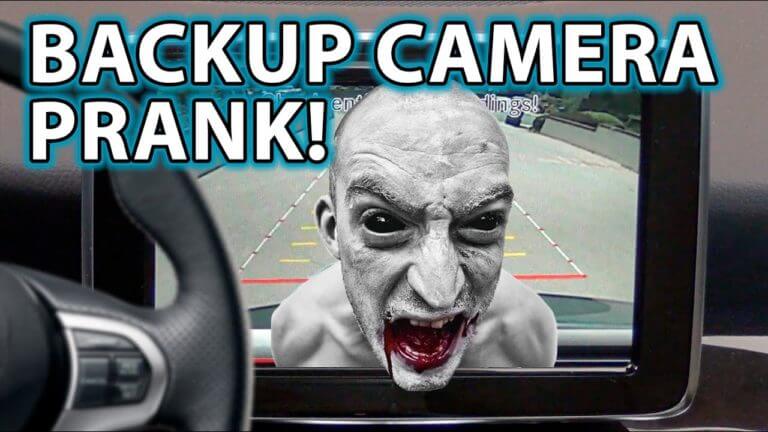 How to do Car Camera Scare PRANK!!
