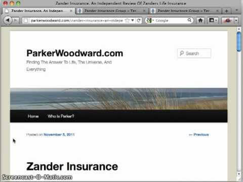 Zander Insurance – How To Get A Cheap Term Life Quote in 30 Seconds