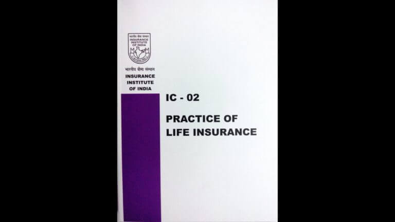 IC 02   Chapter 1 Practice of Life Insurance
