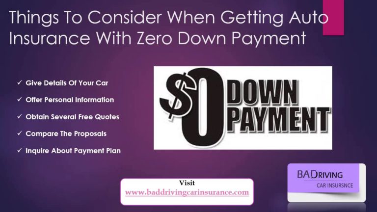 Find Affordable Car Insurance No Down Payment Quotes