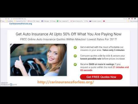 Compare Auto Insurance Quotes – Get Best Rates For 2017