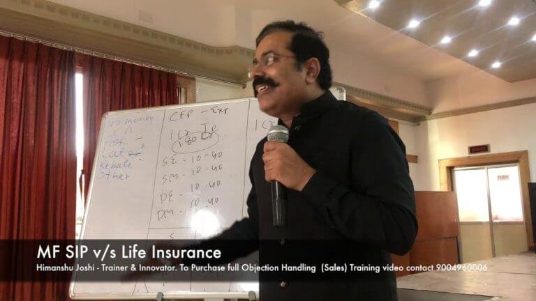 MF SIP vs Life Insurance