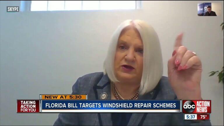 Florida bill aims to combat windshield insurance abuse