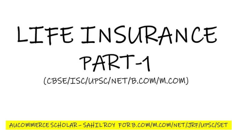 Life Insurance Part | SAHIL ROY