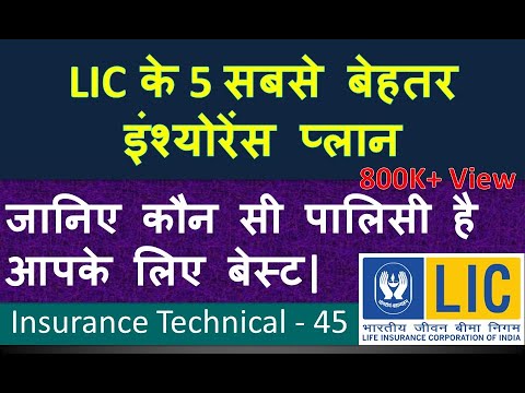Top 5 LIC Life insurance Policies: Best LIC Policy