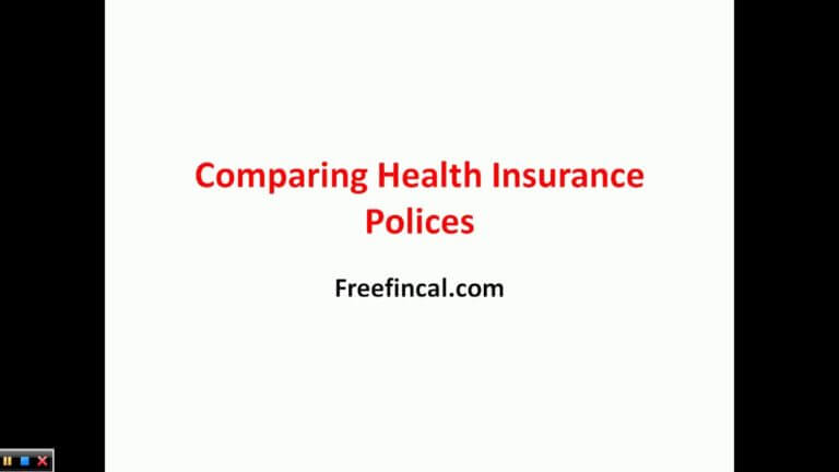 How to compare health insurance policies in India