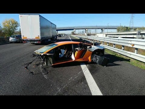 Lamborghini Crash Compilation